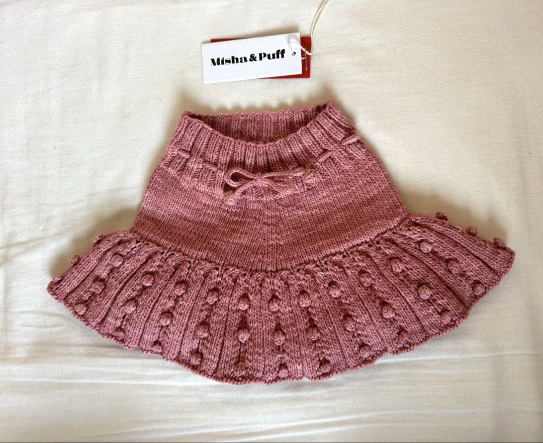 Misha＆Puff Eyeletpopcornskatingskirt 4y