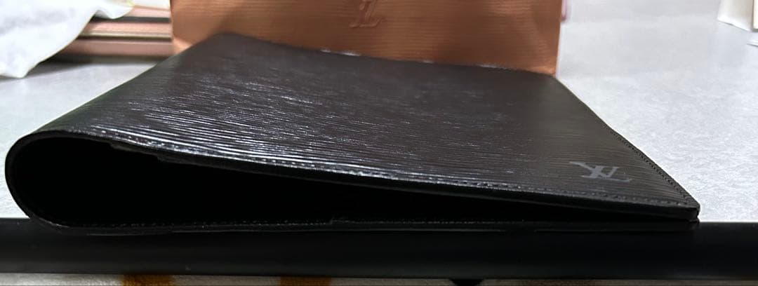 LOUIS VUITTON ノートカバー タイガレザー アルドワーズ ブラック