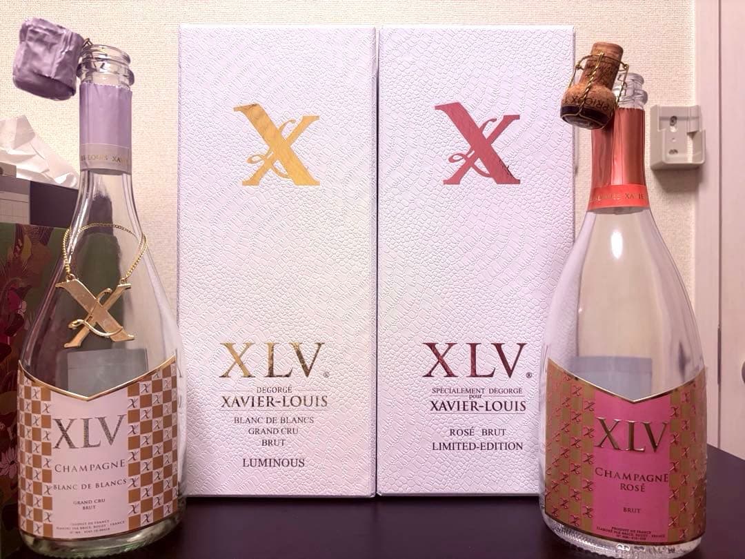 空瓶空箱×2セット】ルイヴィトンシャンパン専用箱付き ロゼ ルミナス