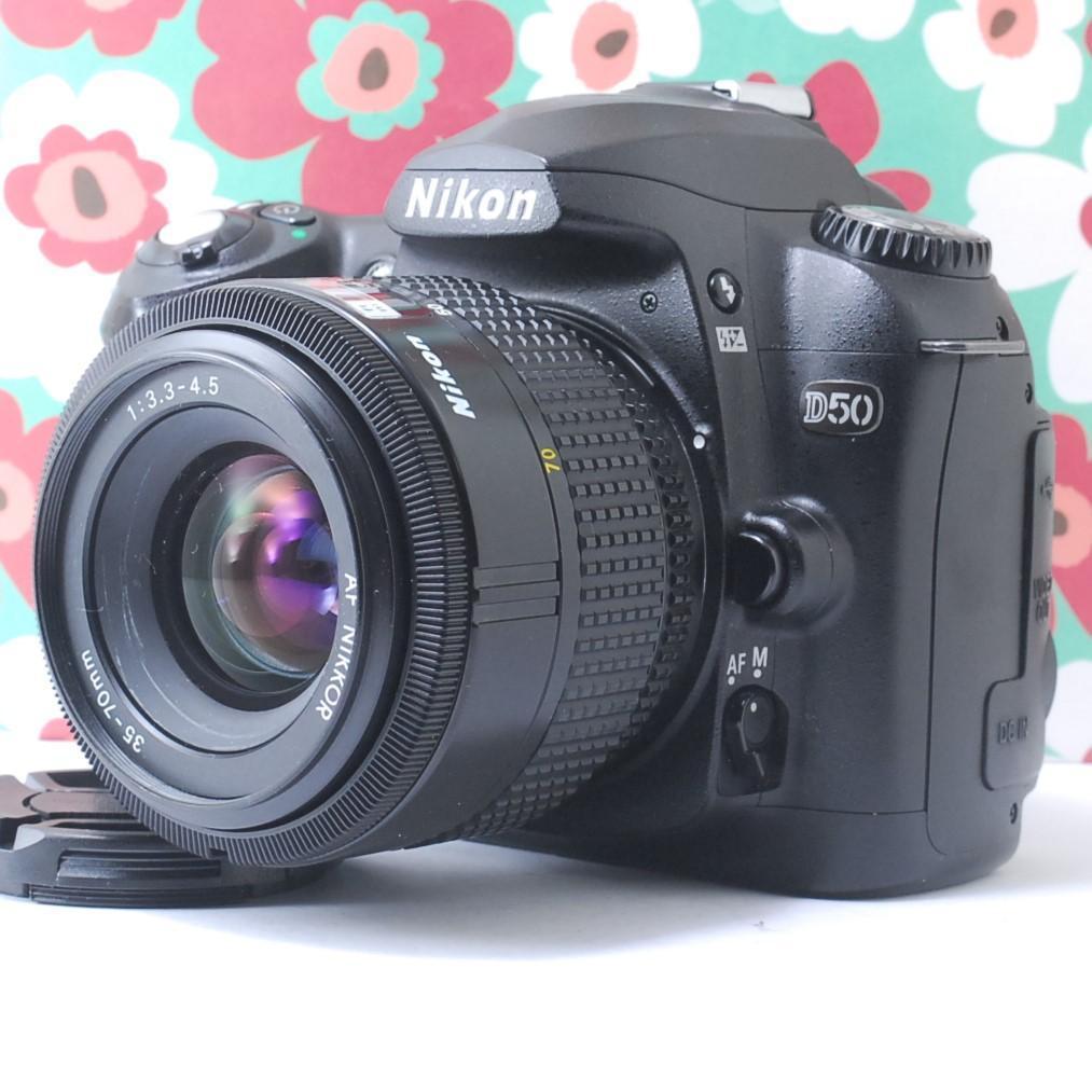 ❤初心者必見❤️スマホに送れる❤Nikon D50レンズキット❤️使いやすい❤