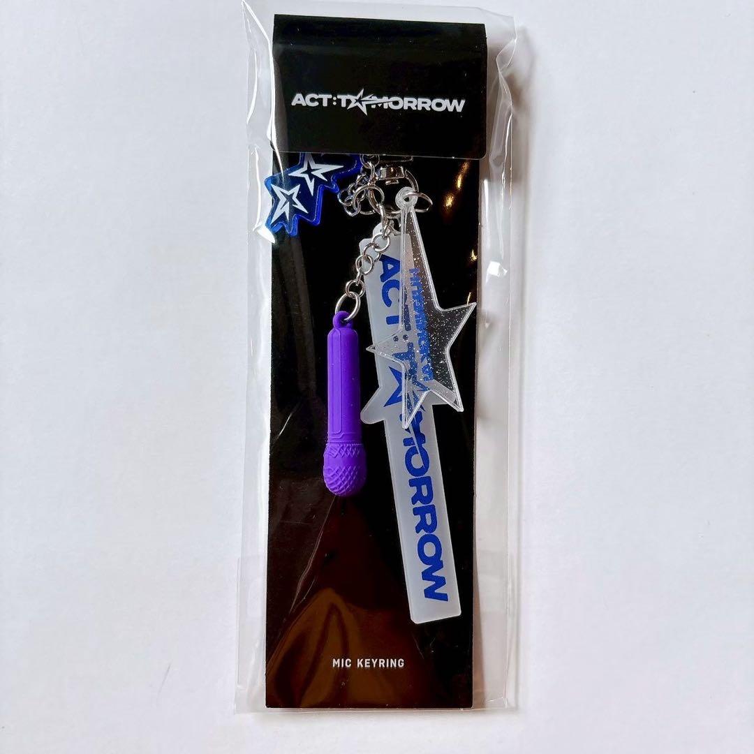 TXT 公式 ACT TOMORROW マイク キーリング ヒュニンカイ - メルカリ