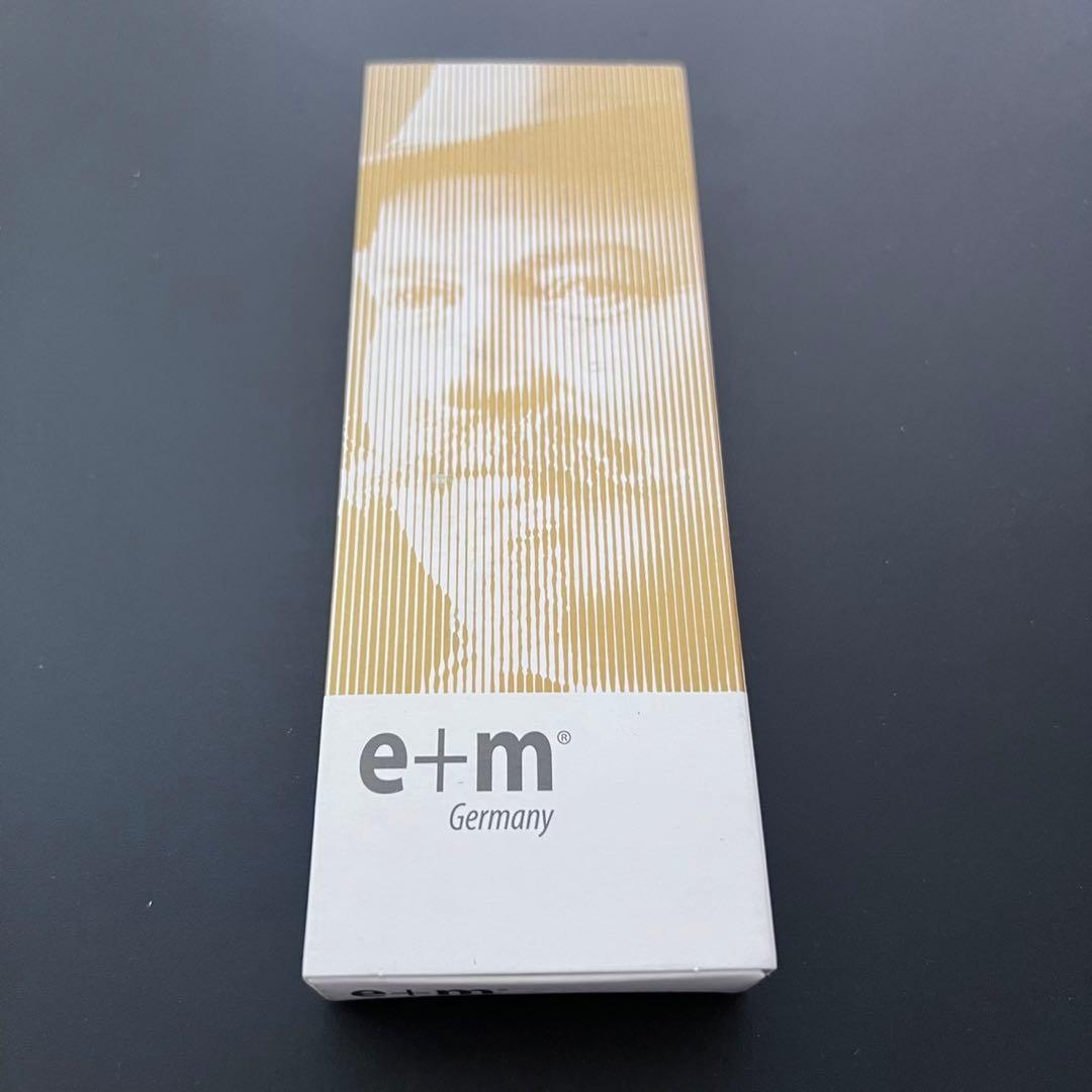 イープラスエム e+m シャープペンシル 0.7mm Marble ゴールド⑧