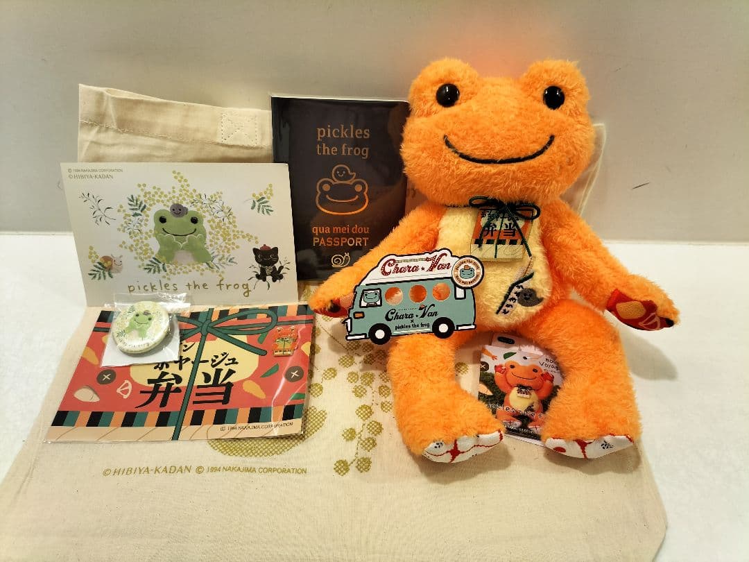 かえるのピクルス 東京駅限定ビーンドール ボンボヤージュ22＆ピンズ＋