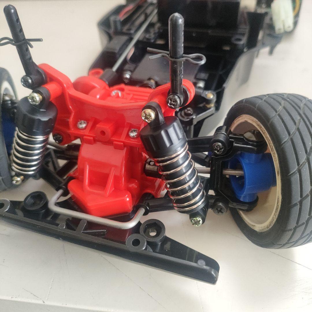 【当時物、レア】タミヤTA02シャーシ、プロポ、メカ付き、ランチアボディ付き