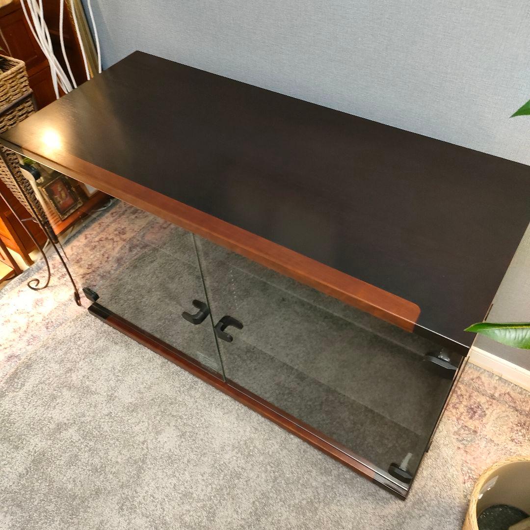 SONYヴィンテージ】ミッドセンチュリーガラスキャビネット SONY