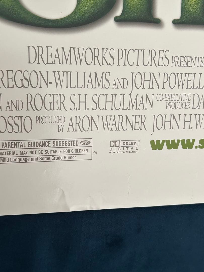 シュレック　USオリジナル映画ポスター