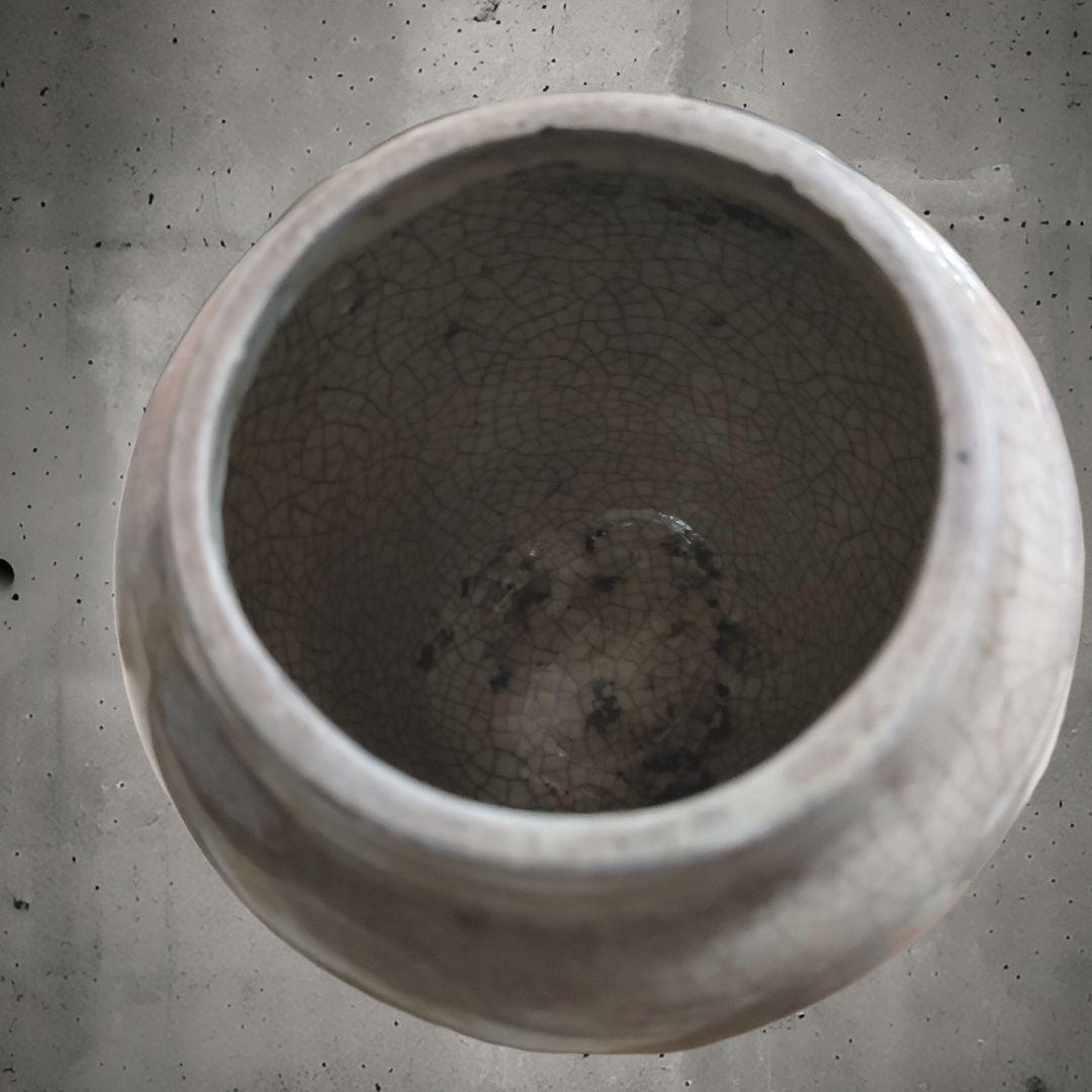 マ*サ様 李朝鉄絵 小壺 時代物 骨董 朝鮮美術