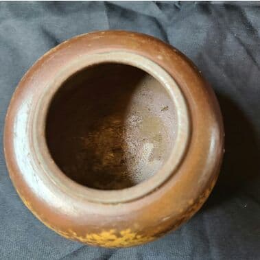 備前焼 香炉 人間国宝 金重陶陽? 分銅印 希少 箱無し