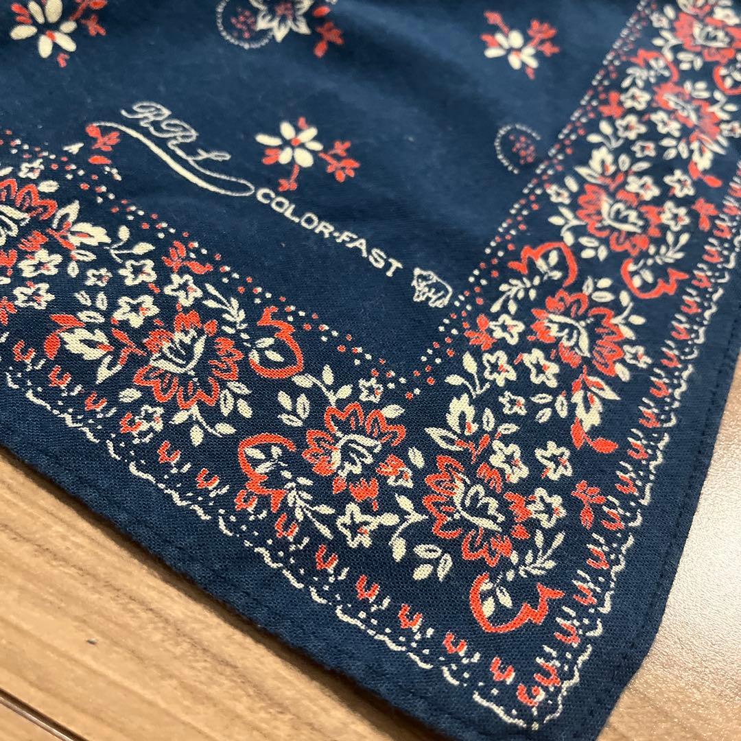 T*N様 Double RL バンダナ ネイビー 花柄