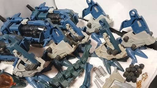 【希少パーツ】ゾイド サラマンダー 3体分まとめ売り ジャンクパーツセット