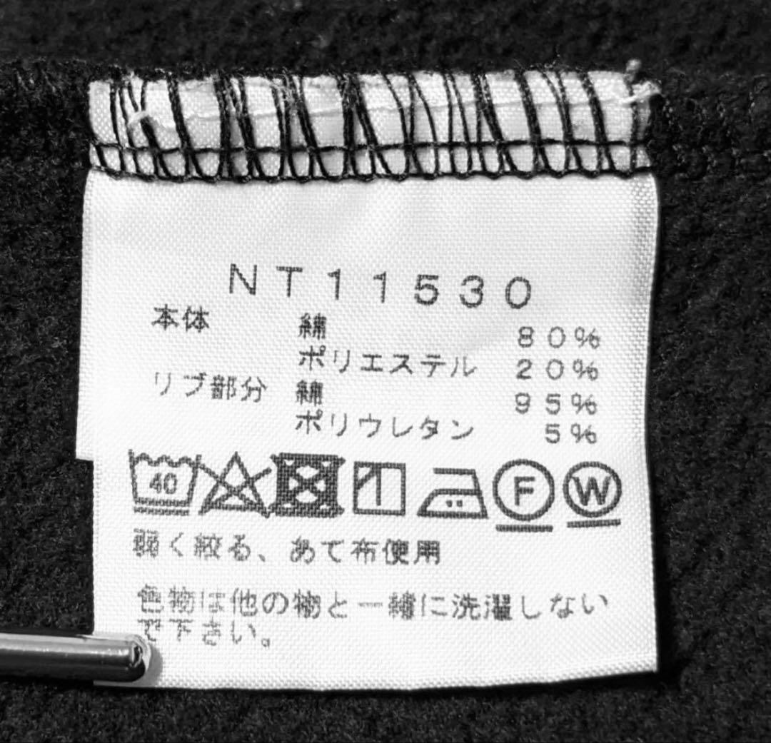『美品』THE NORTH FACE 黒ジップパーカーL