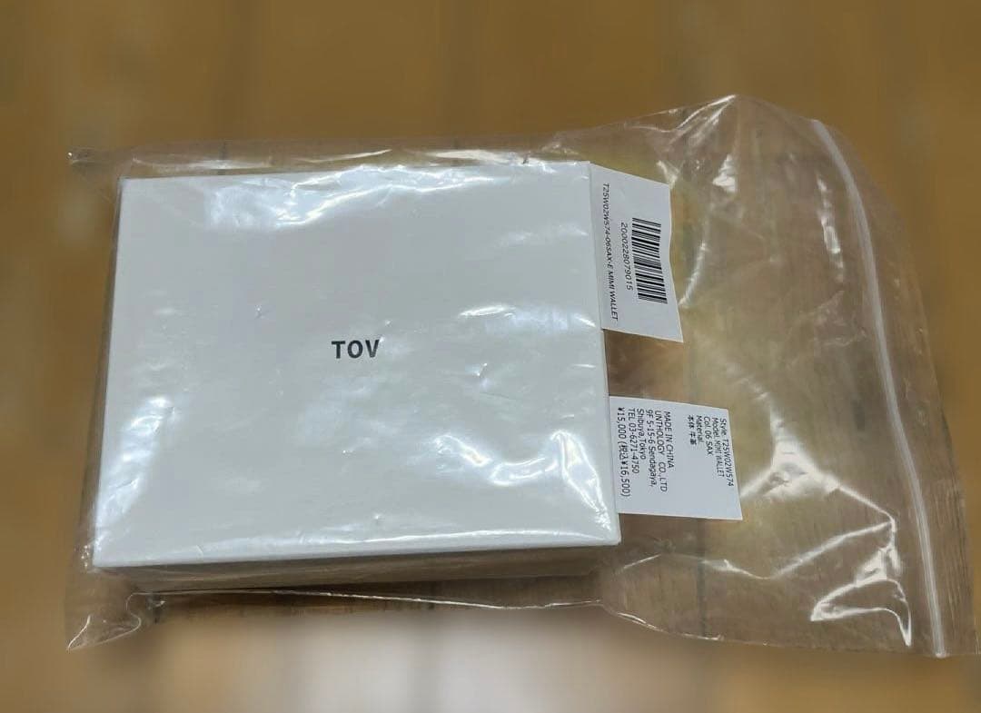 ☆新品未使用☆ TOVミニウォレット（三折り財布）