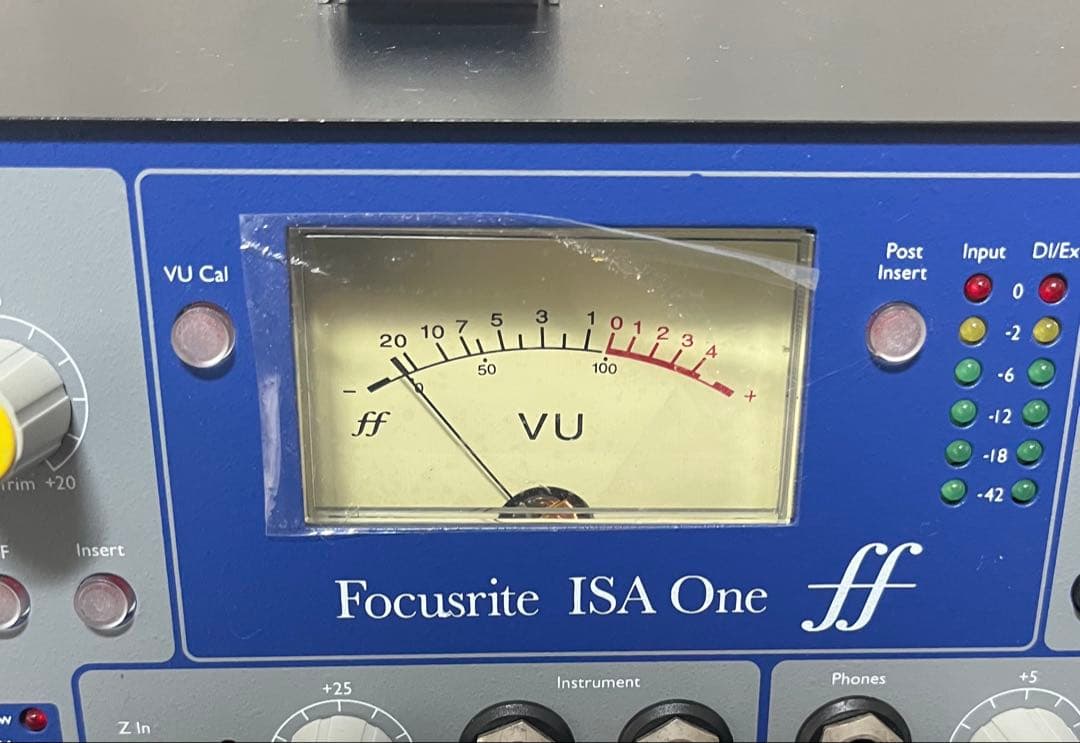 FOCUSRITE ISA ONE 美品 定番プリアンプ フォーカスライト