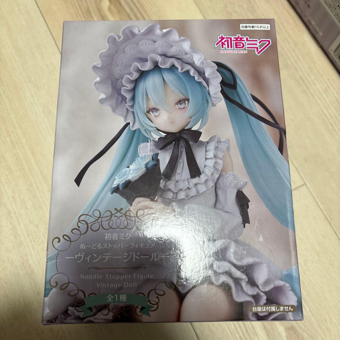 初音ミク ヴィンテージドール ぬーどるストッパーフィギュア - メルカリ