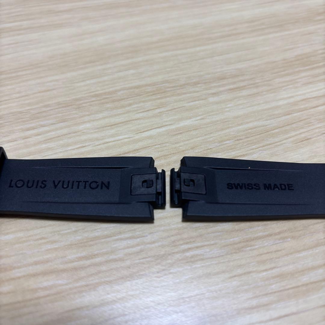 【美品】LOUIS VUITTON ラバーベルト 　ダミエ　ブラック