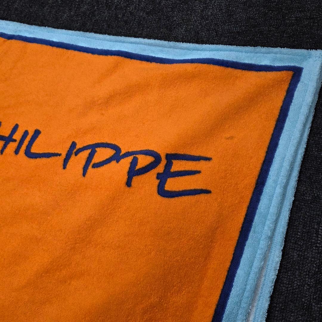 PATEK PHILIPPE ビーチタオル 大判 オレンジ マリン