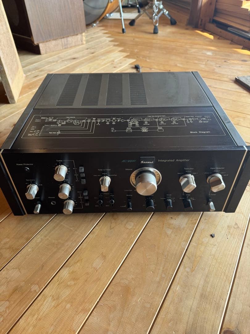 名機 』Sansui AU-9900 プリメインアンプ 通電確認済 箱付き - メルカリ