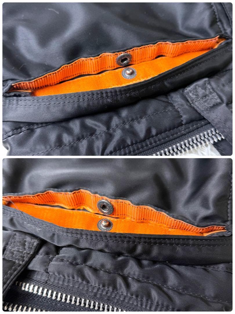 【美品】PORTERタンカー ショートヘルメットバッグ ブリーフケース A4 黒