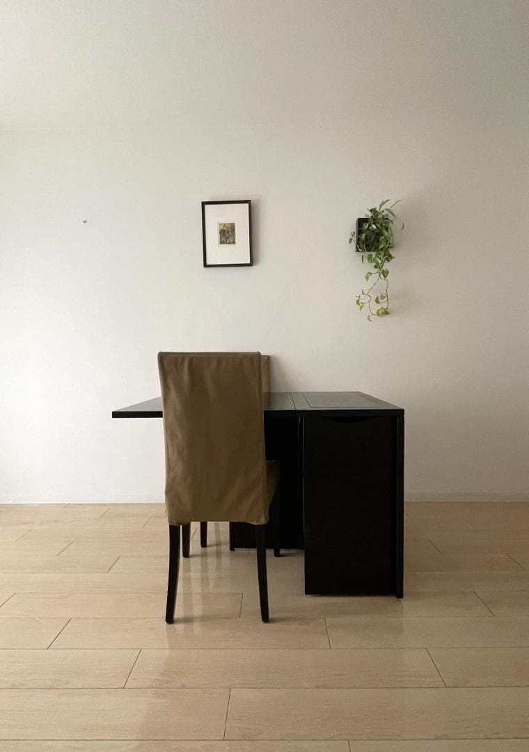 北欧家具　折り畳みダイニングテーブル