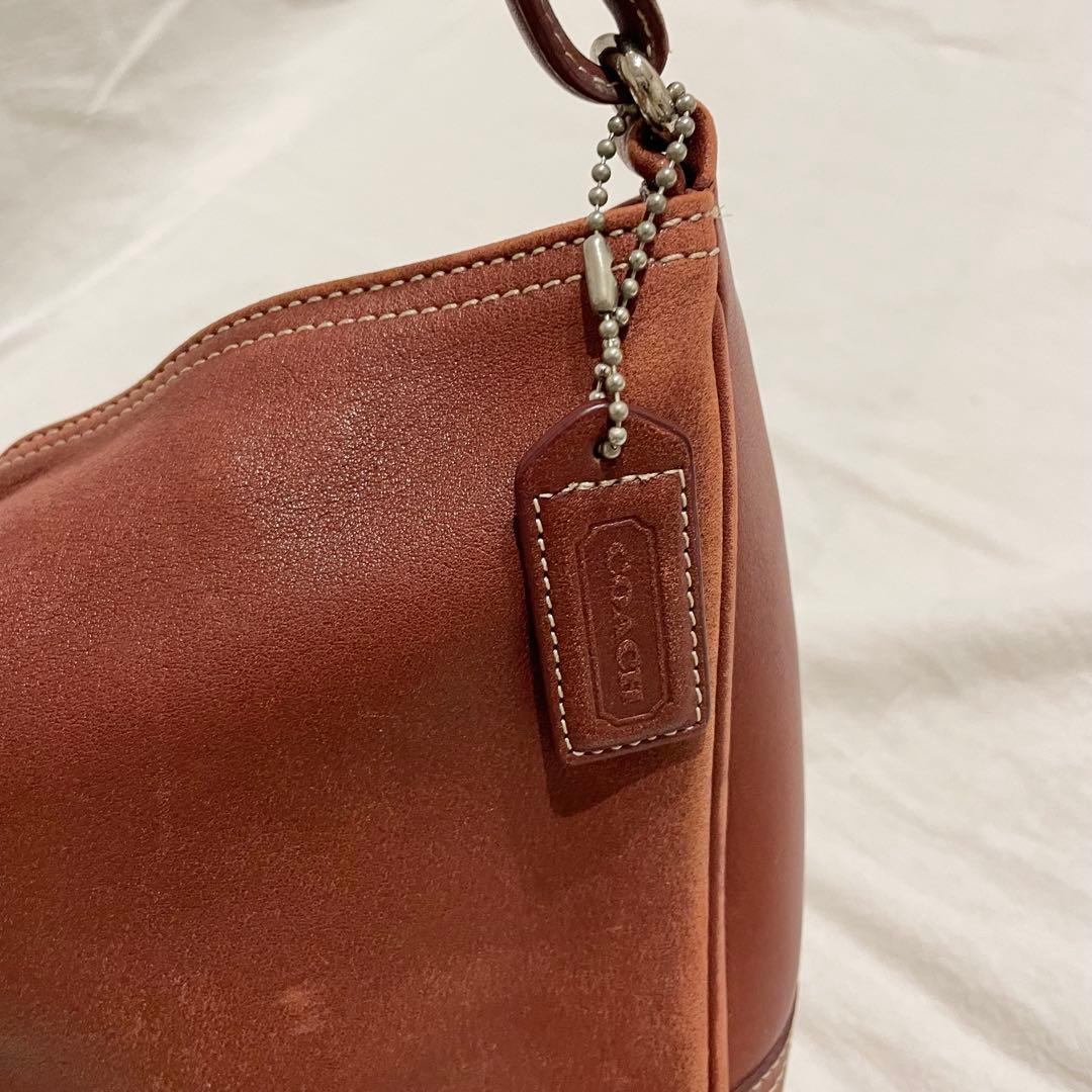 美品 オールドコーチ y2k ホーボー ショルダーバッグ　本革　肩掛け