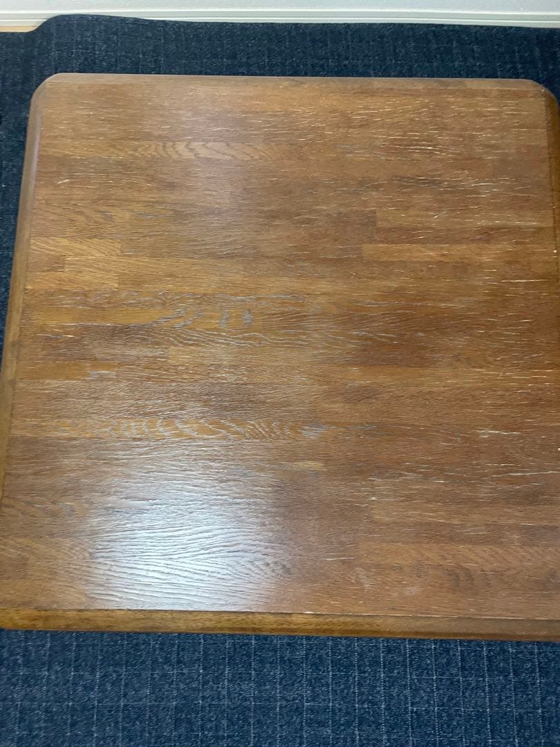 ブラウン木製こたつ 電気ヒーター搭載の通販はau PAY マーケット