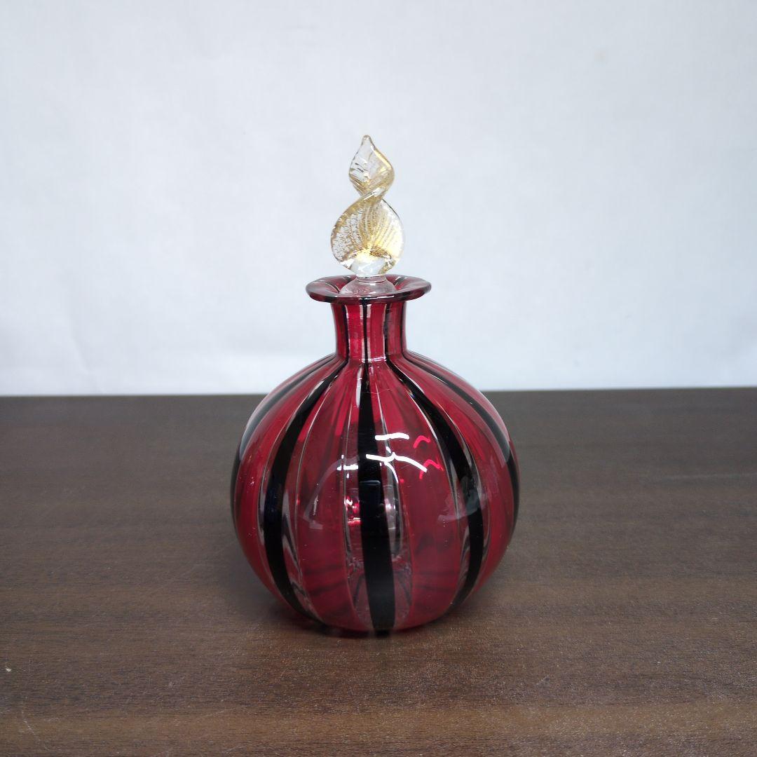 ムラーノ ガラス 香水瓶 4点セット