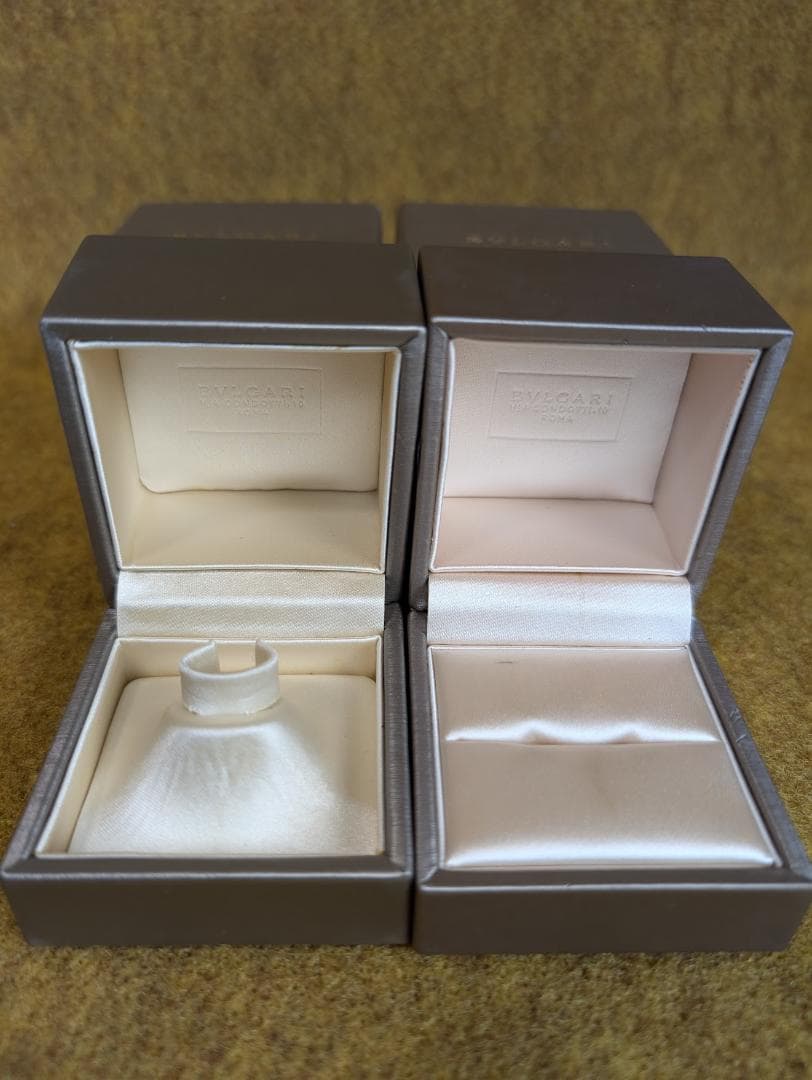 まとめ売り ブルガリ BVLGARI リング 指輪 空箱 ボックス ケース 袋