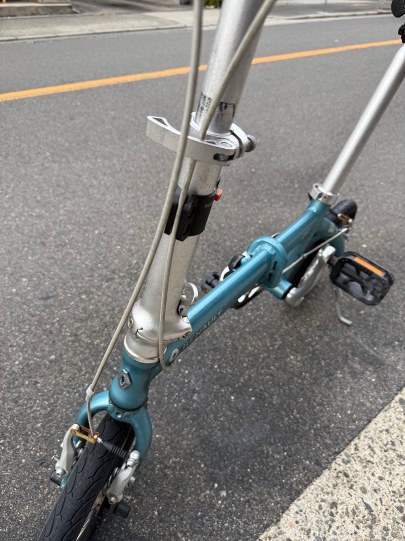 142 自転車 大阪市 【引取り限定】 14インチ 折りたたみ 【引取り限定