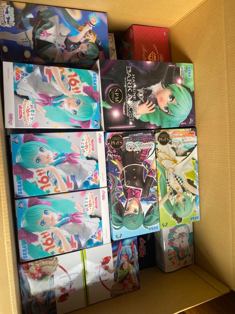 初音ミク　フィギュア　プロジェクトセカイ　桜ミク　雪ミク　アラビアン　50個