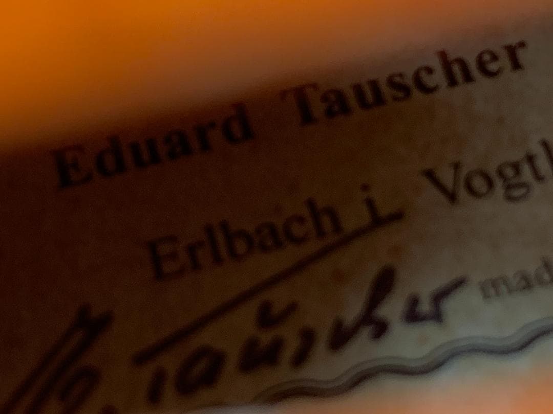 ドイツ製 バイオリン Eduard Tauscherha ４／４サイズ