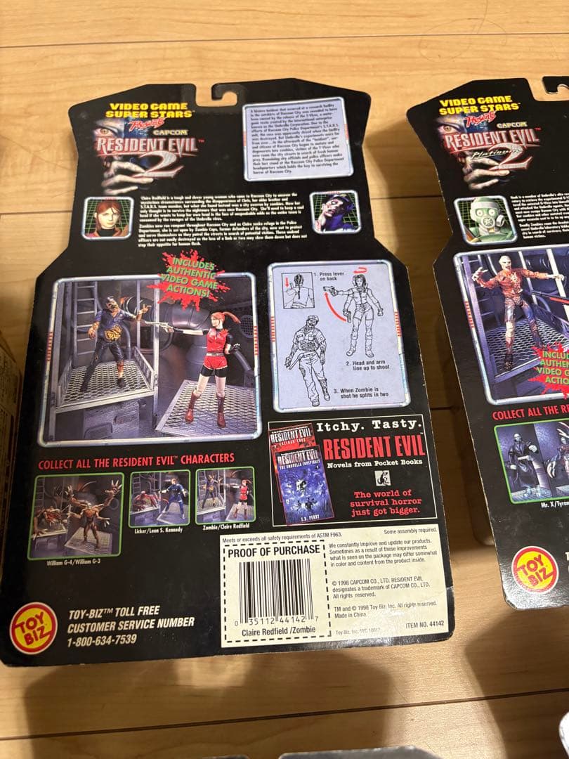 バイオハザード　2 フィギュア　6体セット　アクションフィギュア　未開封