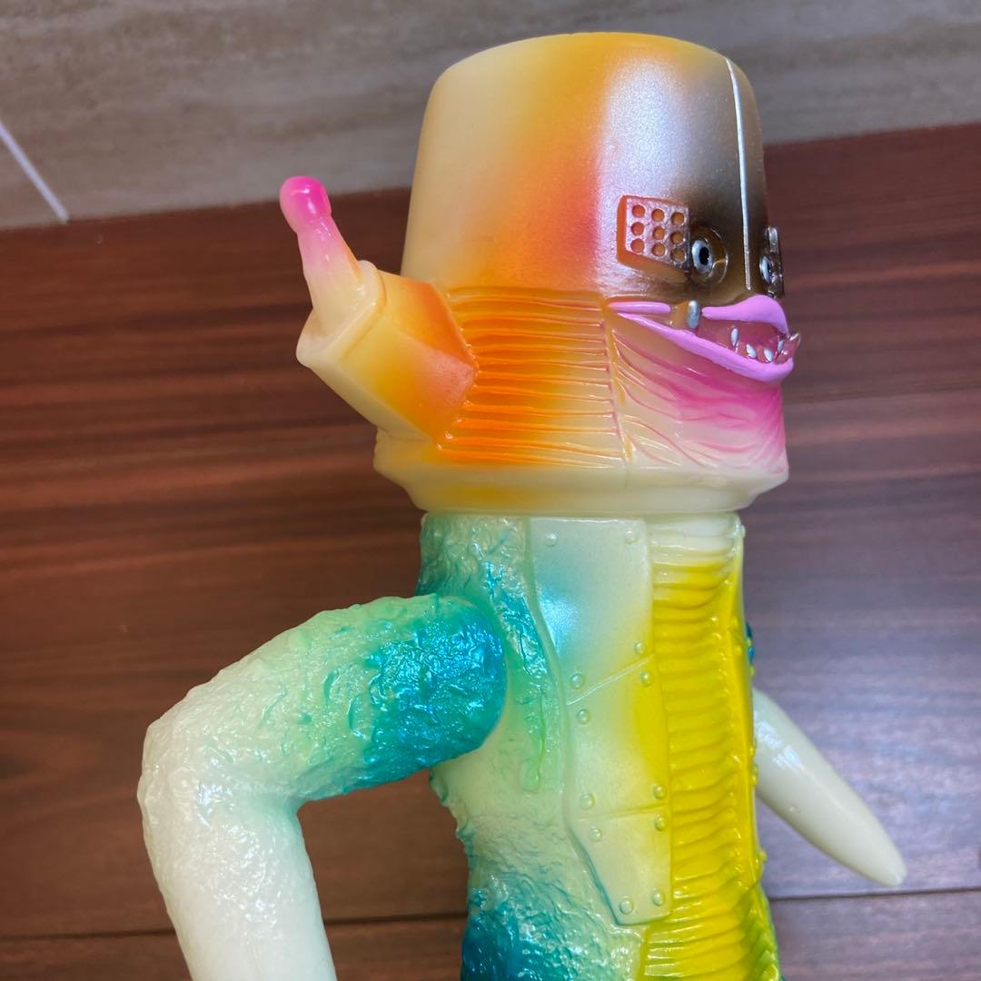 エレガブ ドクロ太郎 怪獣シリーズ パペット星人 ソフビ 5370