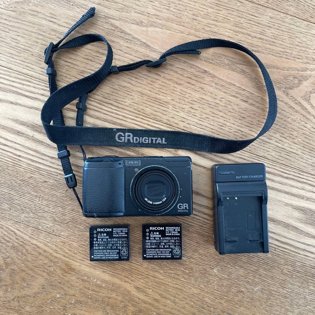 RICOH GR DIGITAL コンパクトデジタルカメラ ジャンク品 - メルカリ