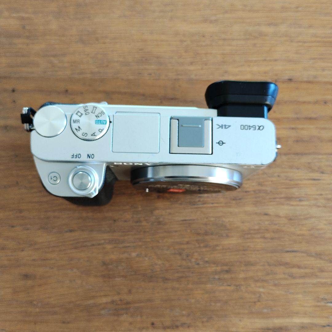 SONY α6400 シルバー ミラーレス一眼 ジャンク品 レンズなし