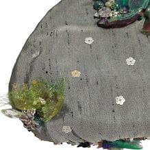 希少 MARY FRANCES メアリーフランシス ビーズ刺繍 ショルダーバッグ