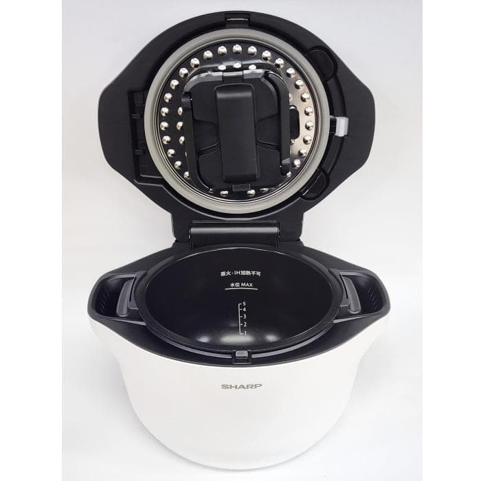 【極美品】ヘルシオ ホットクック KN-HW24H-W ホワイト 2.4L