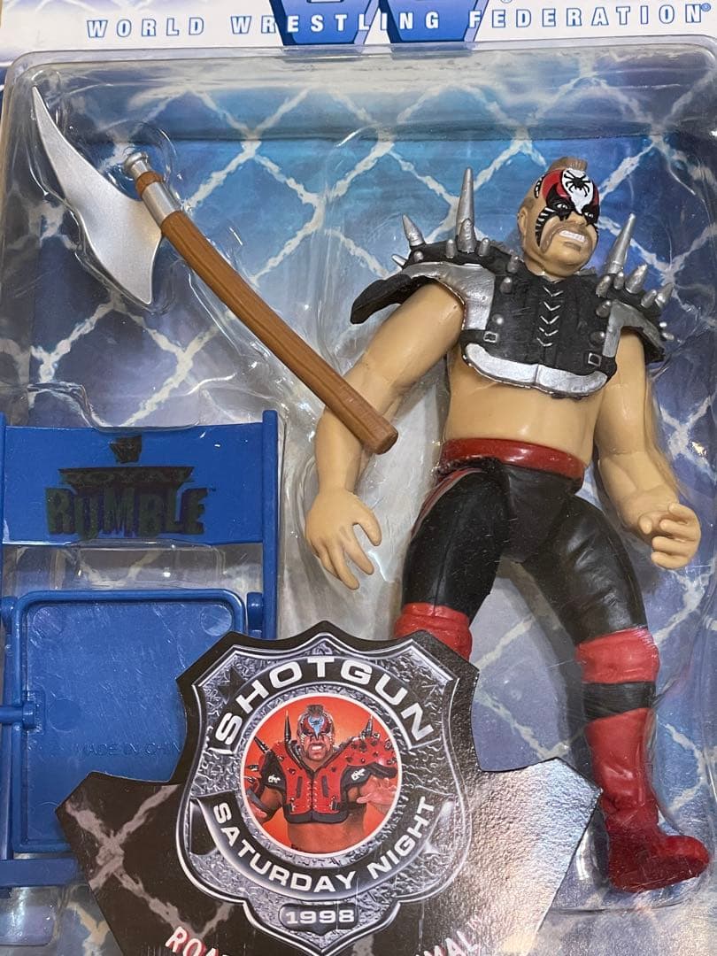 WWF ショットガン・サタデーナイト フィギュア ロードウォリアーズ