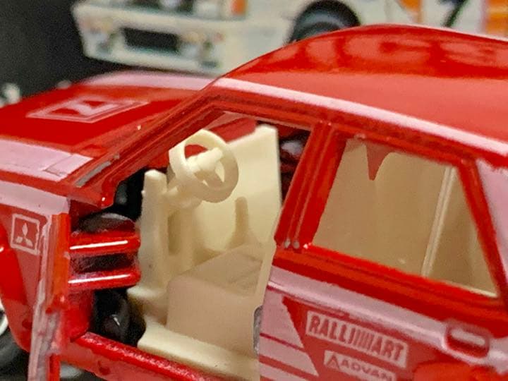 黒箱 トミカ 三菱ランサーターボ 2Fホイール仕様 激レア