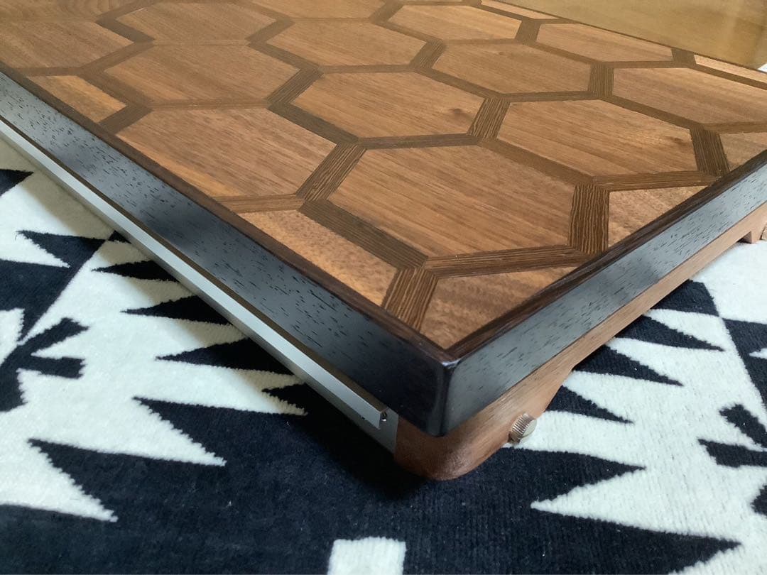 シェルフコンテナ25サイズ スライド開口天板三脚用テーブルヘキサゴン