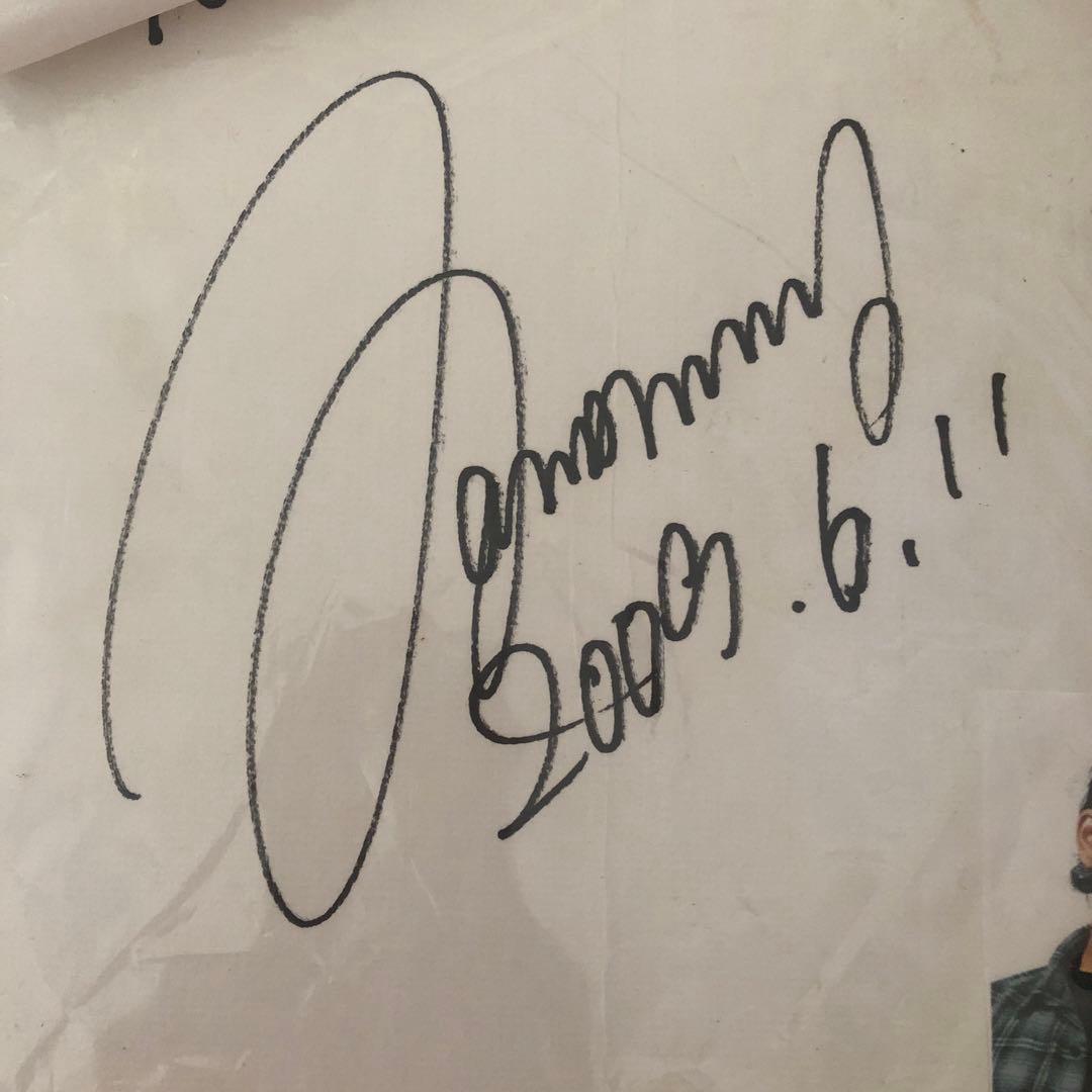 最終値下げ！！元TOKIO長瀬さんのサイン色紙 - メルカリ