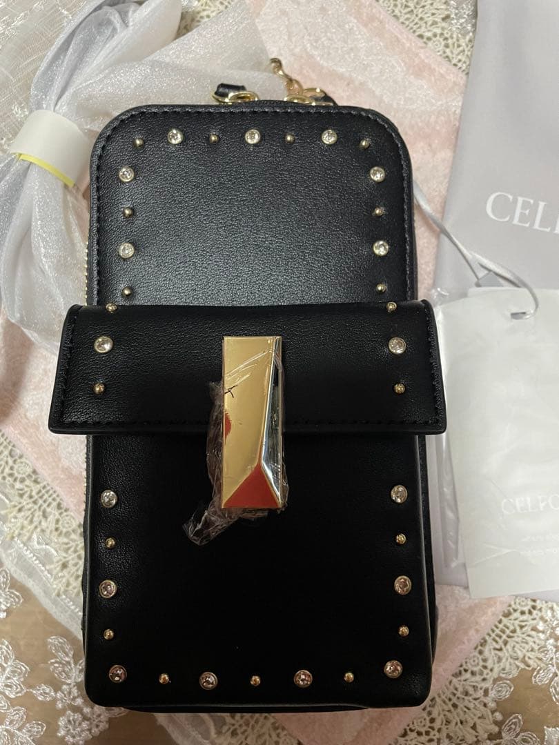 セルフォード　ビジュースタッズマルチショルダ　新品タグ付き　ブラック