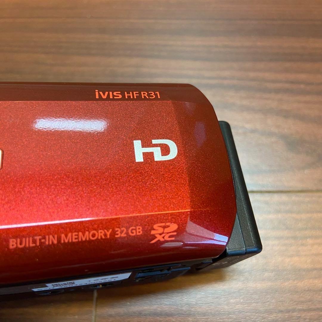 Canon デジタルビデオカメラ iVIS HF R31 ほぼ新品 3402