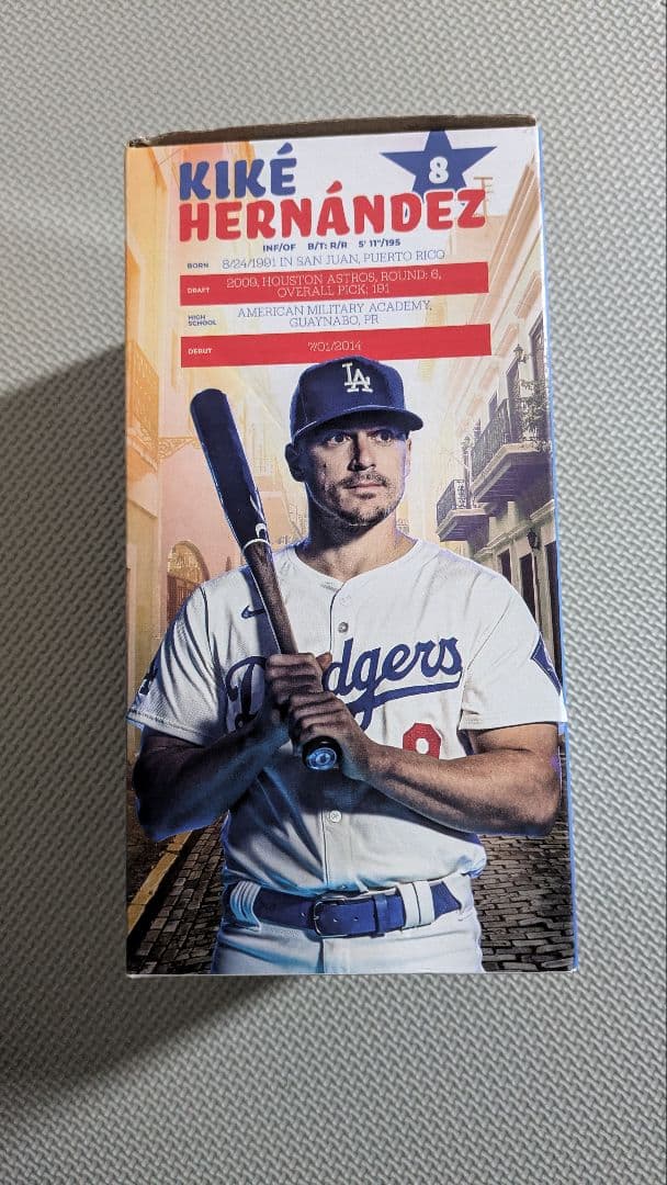 キケヘルナンデス ボブルヘッドフィギュア Dodgers