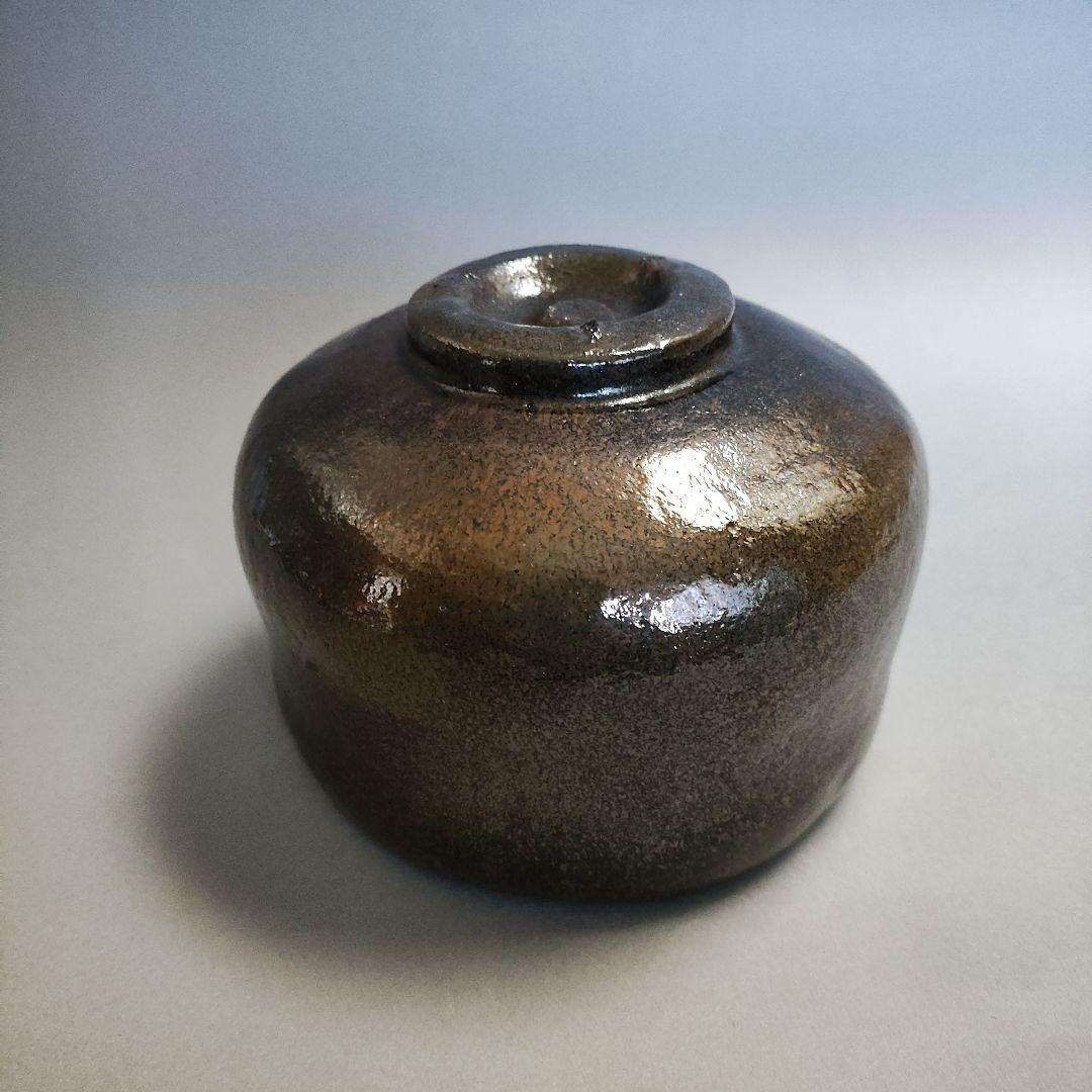 池田退輔 本間焼 黒楽茶碗