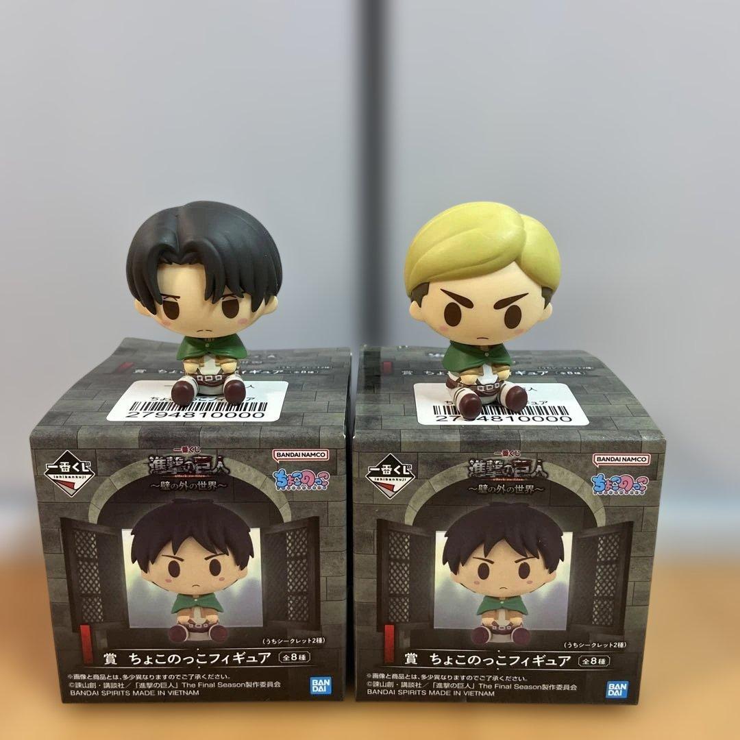 一番くじ 進撃の巨人 〜壁の外の世界〜 A賞 B賞 ラストワン 下位賞 計20点