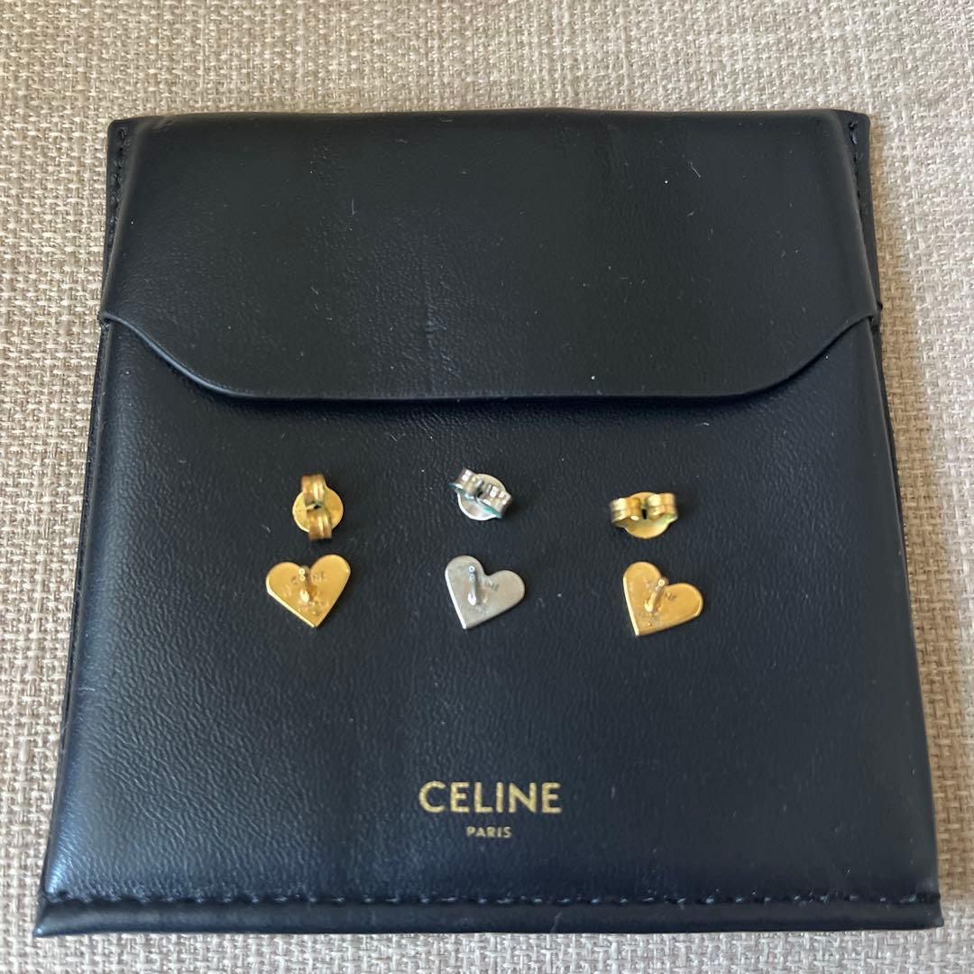 セリーヌ CELINE ピアス スタッズピアス3点セット 国内即発 CELINE
