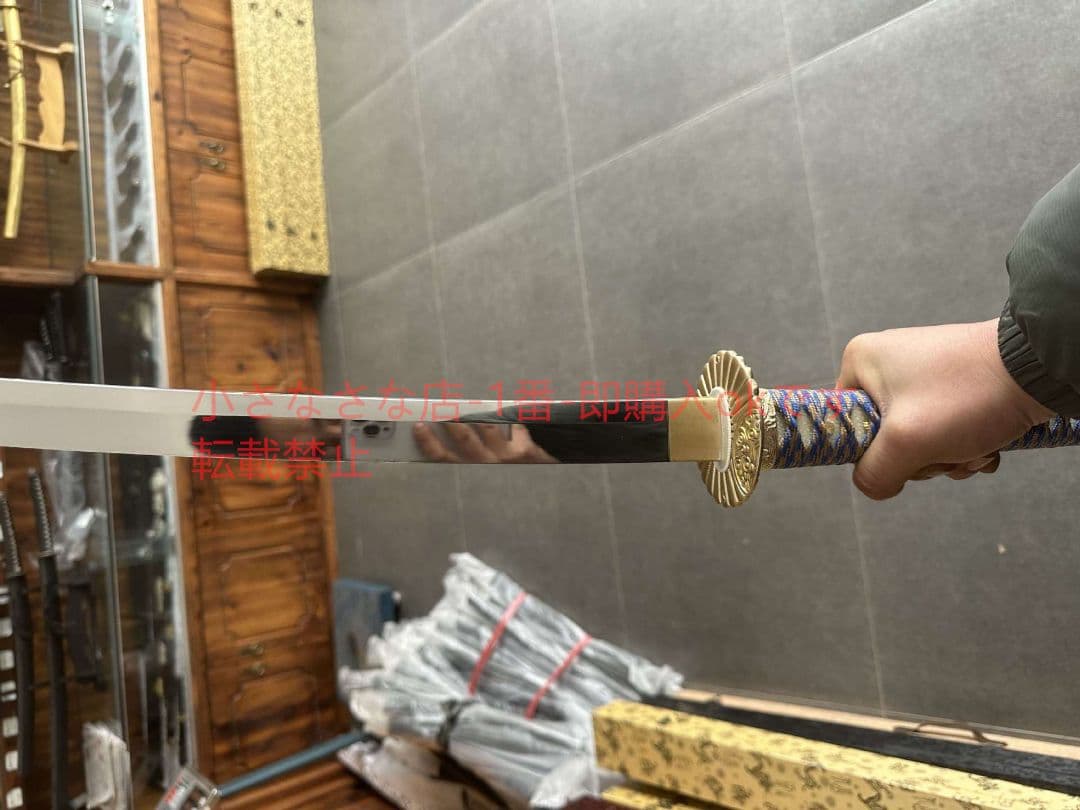 侍が空星ブラックホールを刀で打ちまくる 古兵器 武具 刀装具 日本刀 居合刀