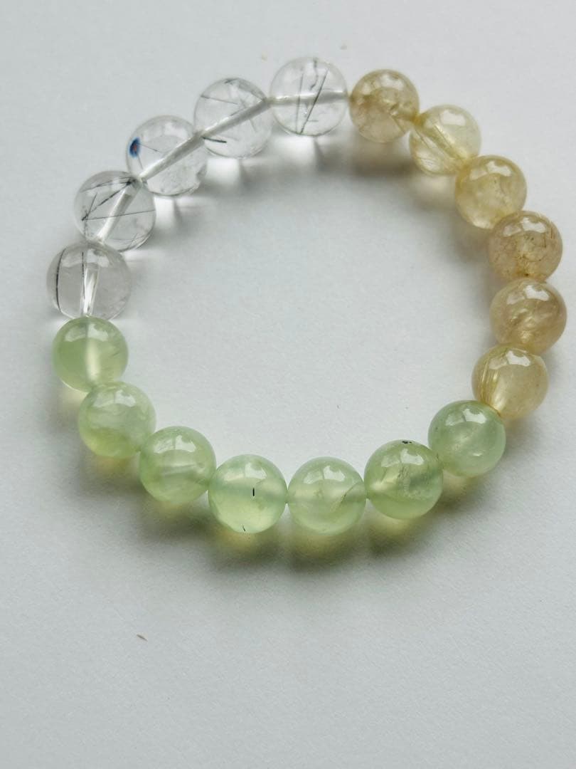 ユニドロブレスレット　グリーン系