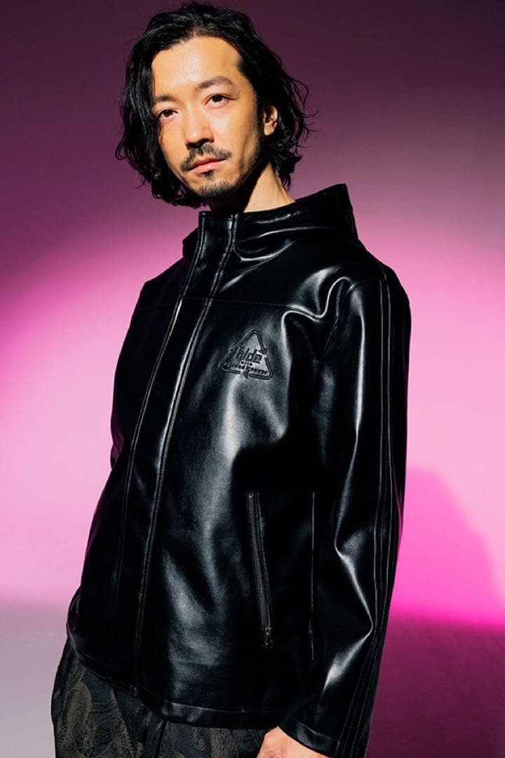 【稀少】hide×glumb LeatherLineParka 新品