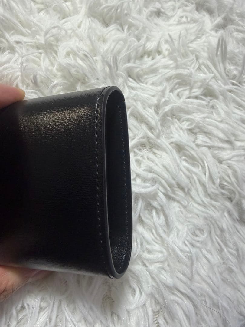 CELINE トリオンフ　ブラック 三つ折り財布　セリーヌ